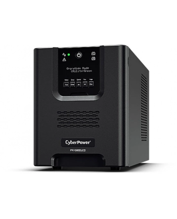 UPS GreenPower CyberPower PR1500ELCDRT2U (1500VA/1350W;VI; 2U Rack/Tower;Sinus; 8xIEC C13) nr 1