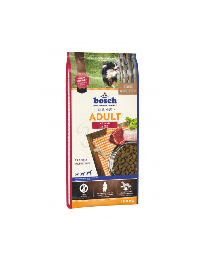 Karma bosch Adult Mini Lamb & Rice (15 kg ) główny