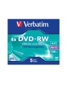 DVD-RW Verbatim 43285 (4 7GB; 4x; 5szt.; Jewel Case) - nr 31