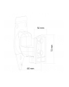 Uchwyt ścienne do głośnika Sonos Play 3 NEWSTAR NM-WS300BLACK (kolor czarny) - nr 3