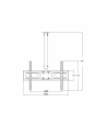 Uchwyt ART  AR-21L (sufitowy; 32  - 60 ; Max. 45kg) - nr 8
