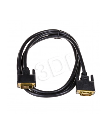 Kabel Akyga  AK-AV-06 (DVI-D M - DVI-D M; 1 8m; kolor czarny)