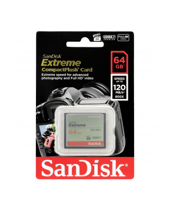 SANDISK EXTREME CF SDXC 64GB UHS-I U2