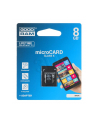 KARTA PAMIĘCI 8GB SecureDigital Micro SDHC Class 4 Slim Retail Pack + adapter - nr 3