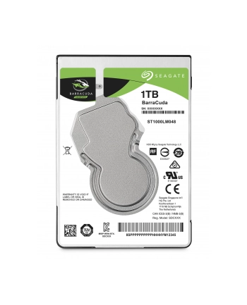 Dysk HDD Seagate Barracuda ST1000LM048 (1 TB ; 2.5 ; SATA III; 128 MB; 5400 obr/min) nr 1