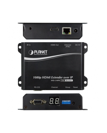 PLANET ODBIORNIK IHD-210PR HDMI/1000BASE-TX