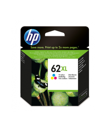 hewlett-packard Tusz HP C2P07AE (oryginał HP62XL HP 62XL; 11.5 ml; kolor) nr 1
