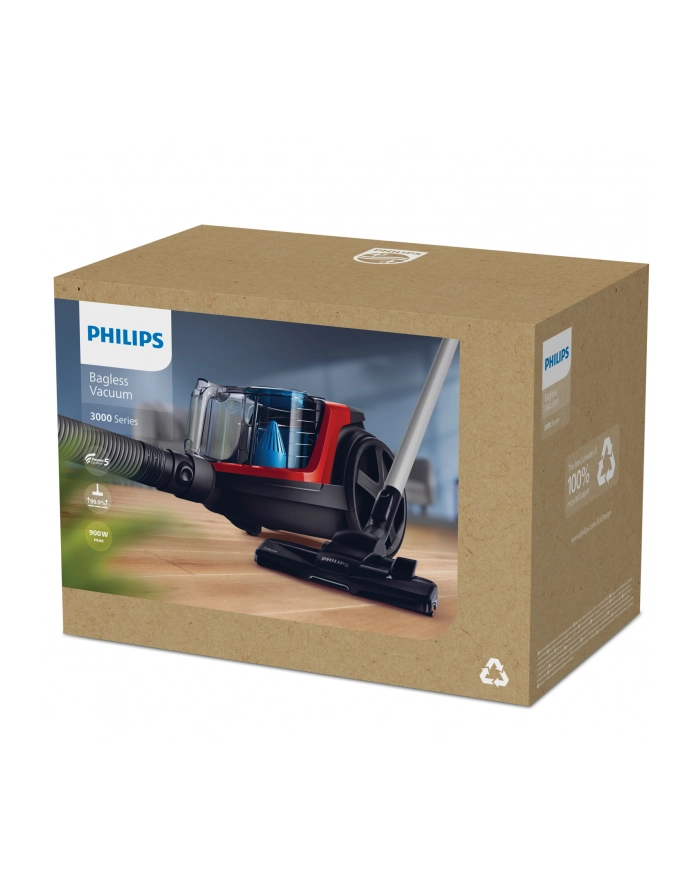 Odkurzacz Philips FC9330/09 (650W; kolor czarny  kolor czerwony) główny