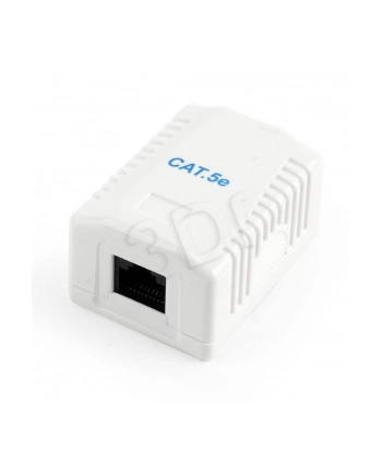 Gniazdo GEMBIRD NCAC-1U5E-01 (RJ-45; kat. 5e; UTP; kolor biały) nr 2