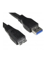 Kabel Akyga AK-USB-13 (USB 3.0 M - Micro USB typu B  USB 3.0 Typu B M; 1 8m; kolor czarny) - nr 4