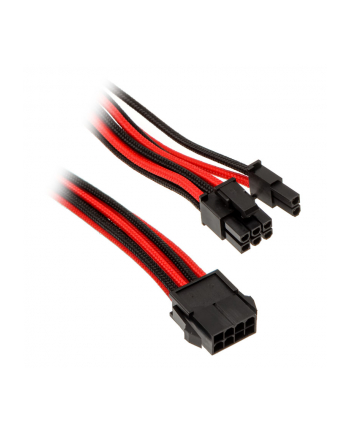 Kabel przedłużający PHANTEKS 6+2-Pin PCIe 50cm CZARNY/CZERWONY