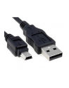 Kabel Akyga AK-USB-03 (USB M - Mini USB (5-pin) M; 1 8m; kolor czarny) - nr 5