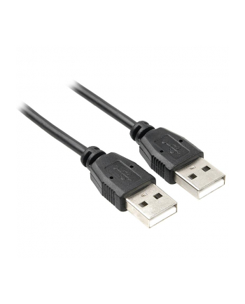 Kabel Akyga AK-USB-11 (USB M - USB 2.0 M; 1 8m; kolor czarny)