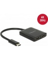 DELOCK SPLITTER VIDEO USB TYPE-C -> 2X HDMI 4K - nr 10