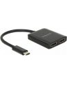 DELOCK SPLITTER VIDEO USB TYPE-C -> 2X HDMI 4K - nr 20