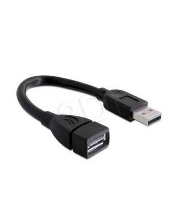 Kabel Akyga AK-USB-23 (USB M - USB 2.0 F; 0 15m; kolor czarny)