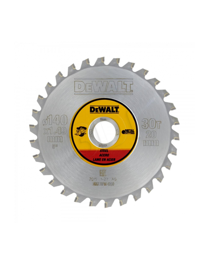 Tarcza pilarska DEWALT DT1923-QZ  140x20  30T główny