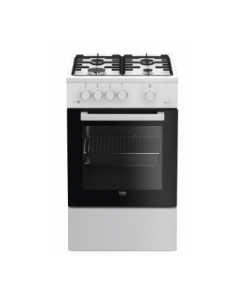 Kuchnia gazowa wolnostojąca Beko FSG52020FW (Płyta gazowa; Piekarnik gazowy; 500mm)