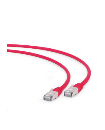 Kabel S/FTP GEMBIRD PP6A-LSZHCU-R-5M (RJ45 - RJ45; 5m; S/FTP; kat. 6a; kolor czerwony)