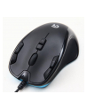 Mysz Logitech  910-004345 (optyczna; 2500 DPI; czarny) - nr 1