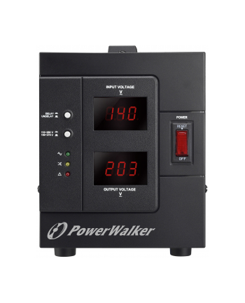POWER WALKER STABILIZATOR NAPIĘCIA AVR 1500 SIV FR (230V  1500VA  2X PL OUT)