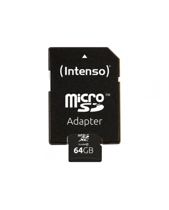 Karta pamięci z adapterem INTENSO  3413490 (64GB; Class 10; Adapter) nr 2
