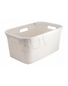 Kosz do magla  CURVER Natural Style 187492 (45l; 1 komora; kolor kremowy) - nr 1