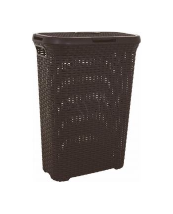 Kosz na bieliznę  CURVER Natural Style 193009 (40l; 1 komora; kolor ciemnobrązowy)