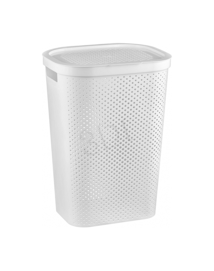 Kosz na bieliznę  CURVER Infinity 231007 (60l; 1 komora; kolor biały) główny