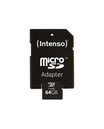 Karta pamięci z adapterem INTENSO  3413490 (64GB; Class 10; Adapter) nr 2