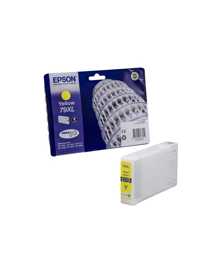 EPSON Tusz Żółty T7904/79XL=C13T79044010  2000 str  17.1 ml główny