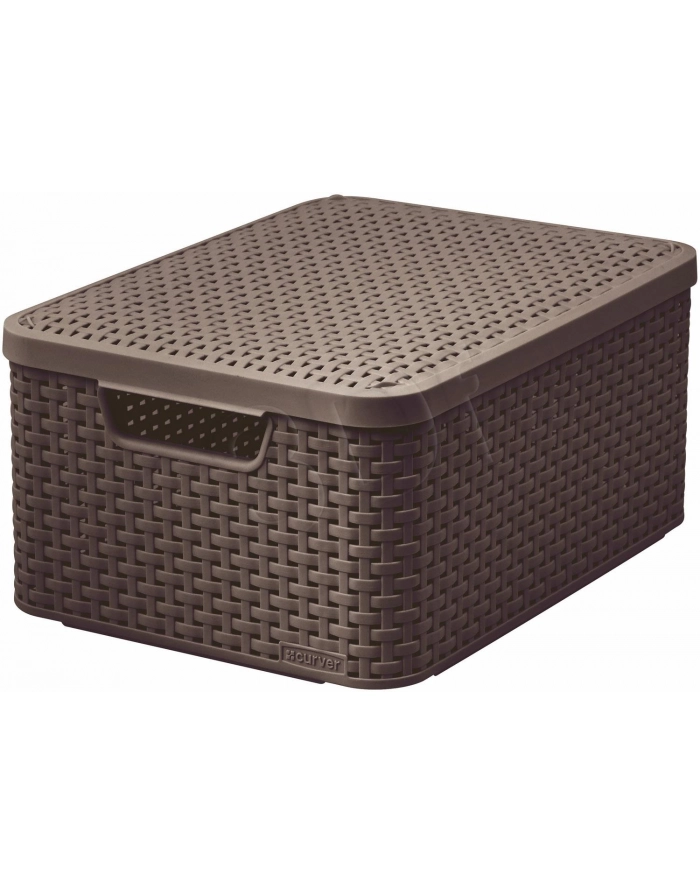 Koszyk CURVER  205847 (18l; kolor ciemnobrązowy) główny