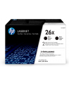 hewlett-packard Toner HP CF226XD (oryginał HP26XD HP 26XD zestaw zawiera 2 szt. czarny CF226X; 9 000 stron; czarny) - nr 16