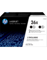 hewlett-packard Toner HP CF226XD (oryginał HP26XD HP 26XD zestaw zawiera 2 szt. czarny CF226X; 9 000 stron; czarny) - nr 17