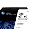 hewlett-packard Toner HP CF226XD (oryginał HP26XD HP 26XD zestaw zawiera 2 szt. czarny CF226X; 9 000 stron; czarny) - nr 24