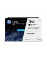 hewlett-packard Toner HP CF226XD (oryginał HP26XD HP 26XD zestaw zawiera 2 szt. czarny CF226X; 9 000 stron; czarny) - nr 26