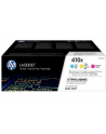 hewlett-packard Toner HP CF252XM (oryginał HP410X HP 410X zestaw zawiera cmy CF411X CF412X CF413X; 3 x 5 000 stron; czerwony niebieski żółty) - nr 1