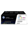 hewlett-packard Toner HP CF252XM (oryginał HP410X HP 410X zestaw zawiera cmy CF411X CF412X CF413X; 3 x 5 000 stron; czerwony niebieski żółty) - nr 24