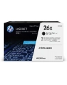 hewlett-packard Toner HP CF226XD (oryginał HP26XD HP 26XD zestaw zawiera 2 szt. czarny CF226X; 9 000 stron; czarny) - nr 32