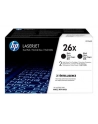 hewlett-packard Toner HP CF226XD (oryginał HP26XD HP 26XD zestaw zawiera 2 szt. czarny CF226X; 9 000 stron; czarny) - nr 9