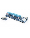 Karty riser dla złącza PCI-EXPRESS GEMBIRD RC-PCIEX-03 - nr 1