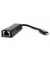 Adapter GEMBIRD A-CM-LAN-01 (USB 3.1 typu C M - RJ45 F; 0 15m; kolor czarny) - nr 3