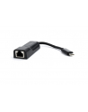 Adapter GEMBIRD A-CM-LAN-01 (USB 3.1 typu C M - RJ45 F; 0 15m; kolor czarny) - nr 4