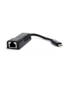 Adapter GEMBIRD A-CM-LAN-01 (USB 3.1 typu C M - RJ45 F; 0 15m; kolor czarny) - nr 6