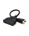 Adapter GEMBIRD DSP-2PH4-04 (HDMI M - 2x HDMI F; 0 20m; kolor czarny) - nr 2