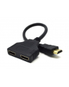 Adapter GEMBIRD DSP-2PH4-04 (HDMI M - 2x HDMI F; 0 20m; kolor czarny) - nr 5