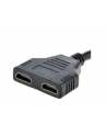 Adapter GEMBIRD DSP-2PH4-04 (HDMI M - 2x HDMI F; 0 20m; kolor czarny) - nr 7