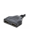 Adapter GEMBIRD DSP-2PH4-04 (HDMI M - 2x HDMI F; 0 20m; kolor czarny) - nr 2