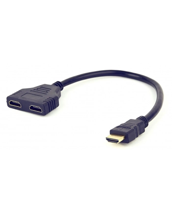 Adapter GEMBIRD DSP-2PH4-04 (HDMI M - 2x HDMI F; 0 20m; kolor czarny) nr 2