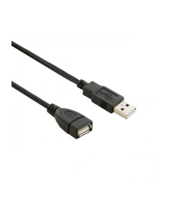 Kabel przedłużacz USB 2.0 1.8m AM-AF ferryt